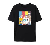 Qingyee Jujutsu Anime Kaisen Cute Design Cotton Short Sleeve Crew Neck Shirt