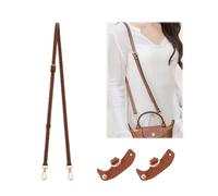 QINGYIWL Correa para Bolso para Longchamp,Correa para Bolsos Ajustablea Mujer para Longchamp Mini Ajustable de Aprox 94-120 cm(Marrón)