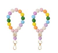 QINGZY Correa para Teléfono Móvil con Cuentas, Cadena de muñeca para movil, Pulsera Cadena de Mano, Cordón Colgante para Móvil Mujer Niña, Llavero Decorativo Universal Antipérdida