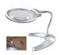 Qinhaixi Ampliación para ampliar el cristal con luz y mandar las manos libres con manos libres. Lentes multifunción para lecturas de trabajo cercano