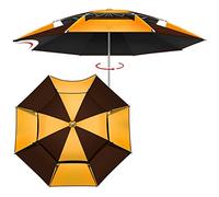 Qinhaixi CLSDRZC PARASOL, 2M/2.2M Mercado de patio de aluminio al aire libre Pesca impermeable/protección UV 50+, paraguas de jardín para playa/cubierta