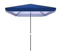 Qinhaixi CLSDRZC Parasols al aire libre rectangulares, mesa de jardín impermeable, protección de los rayos UV, paraguas de balcón de terraza de market Beach, no base, marco de costillas de metal