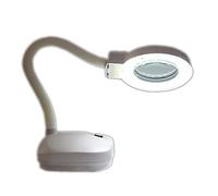 Qinhaixi Lámpara de Mesa de Lupa de Escritorio HD de Lupa con LED de 5-10 Veces la Lectura de la reparación de teléfonos electrónicos