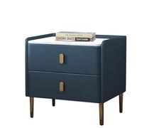 Qinhaixi Mesas de Noche, Mesa de mesas de Noche Minimalista Moderna con cajones: una Mesa Auxiliar Resistente y fácil de ensamblar para Dormitorio, Armario, Oficina y Dormitorio Universitario