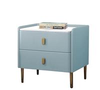 Qinhaixi Mesas de Noche, Mesa de mesas de Noche Minimalista Moderna con cajones: una Mesa Auxiliar Resistente y fácil de ensamblar para Dormitorio, Armario, Oficina y Dormitorio Universitario