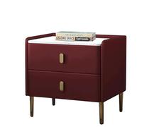 Qinhaixi Mesas de Noche, Mesa de mesas de Noche Minimalista Moderna con cajones: una Mesa Auxiliar Resistente y fácil de ensamblar para Dormitorio, Armario, Oficina y Dormitorio Universitario