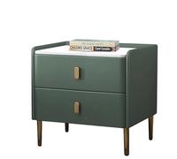 Qinhaixi Mesas de Noche, Mesa de mesas de Noche Minimalista Moderna con cajones: una Mesa Auxiliar Resistente y fácil de ensamblar para Dormitorio, Armario, Oficina y Dormitorio Universitario