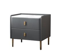 Qinhaixi Mesas de Noche, Mesa de mesas de Noche Minimalista Moderna con cajones: una Mesa Auxiliar Resistente y fácil de ensamblar para Dormitorio, Armario, Oficina y Dormitorio Universitario