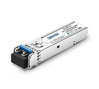 QINIYEK 1.25G Módulo SFP de Modo único, 1000Base-LX SFP a transceptor de Fibra LC para HP J4859A/J4859C/J4859B, Supermicro, Netgear(SMF,1310nm,20km,DDM)