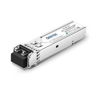 QINIYEK 1.25G Módulo SFP multimodo,1000Base-SX SFP a transceptor de Fibra LC para Cisco GLC-SX-MMD,Cisco GLC-SX-MMD,Meraki,Ubiquiti UF-MM-1G,Mikrotik,Intel,Fortinet,Netgear (MMF 850nm,550 m,DDM)