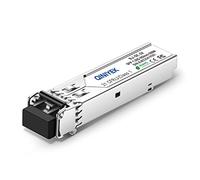 QINIYEK 1.25G Módulo SFP multimodo, 1000Base-SX SFP a transceptor de Fibra LC para Ubiquiti UF-MM-1G, Supermicro, Netgear (MMF 850nm,550m,DDM)