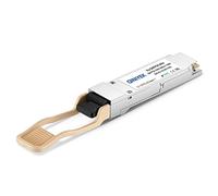 QINIYEK 100GBASE-SR4 QSFP28 Módulo MTP/MPO Transceptor multimodo, 100G QSFP28 Módulo transceptor, Compatible con Cisco QSFP-100G-SR4-S(MMF,850nm,100m,DDM)