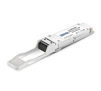 QINIYEK 100GBASE-ZR4 QSFP28 Módulo Dom LC Transceptor monomodo, 100G QSFP28 Módulo transceptor, Compatible con Cisco QSFP-100G-ZR4-S, Mikrotik, Netgear (SMF,1310nm,80km,DDM)