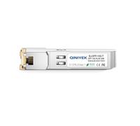 QINIYEK 10Gb Módulo Transceptor SFP+, Módulo de Cobre 10GBase-T Compatibles con Cisco, Meraki, Ubiquiti, D/TP Link, Supermicro, Netgear, Broadcom, Plug and Play, Enchufe en