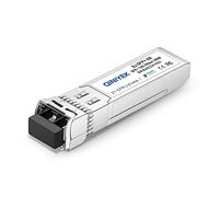 QINIYEK Transceptor 10GBase-SR SFP+,módulo LC SFP+ multimodo 10G,MMF de 850 NM,hasta 300 m,Compatible con Cisco SFP-10G-SR,Ubiquiti UF-MM-10G,Fortinet,Mikrotik,Netgear,Supermicro (Paquete de 1)