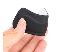 Qinlorgo 10 Pares de Almohadillas para los pies, Esponja, Almohadilla para el talón, Almohadilla para el talón, Etiqueta del talón, Parche en el antepié para el Cuidado de los pies (Negro)