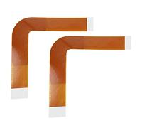 Qinlorgo Cable de Cinta para PS2 Slim, Pieza de reparación de Cable Flexible de Cinta Plana de 2 Piezas 7W Lente láser de Recogida para PS2