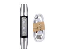 Qinlorgo Jade Appraisal Light, DX6 USB Recargable 6 Luces Expert Jade Flashlight Antorcha Brillante para tasación de Joyas