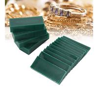 Qinlorgo Modelo Profesional para Hacer 15 Piezas de Cera para tallar Joyas, Cera para modelar Joyas, Verde para joyería, joyería, Aficionado al Bricolaje, Trabajador de reparación de Joyas