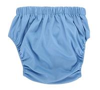 Qinlorgo - Pañal de tela para adultos, reutilizable, lavable, ajustable, grande, grande, para adultos, 4 colores, reutilizable, para hombres (azul 305)