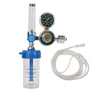 Qinlorgo Regulador de presión de oxígeno, 0-100mpa Regulador de Flujo de Aire Medidor de indicador de Reductor de presión de Gas de oxígeno Profesional