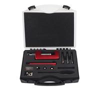 Qinlorgo Rompedor de Cadena De Motocicleta,Juego De Herramientas De Remachado con Cortador De Cadena De Motocicleta Universal De 12 Piezas con Caja De Almacenamiento para ATV Dirt Bike