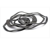 Qinlu-Resorte comprimido en espiral Spring Steel 65mn Lavadora de picos Lavadora en forma de onda Lavadora Elástica M3-M40, 20pcs, para proyectos de bricolaje(M4 X 8 X 0.25)