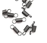 Qinlu-Resorte comprimido en espiral TOYS DIY 30 mm 4 mm de acero inoxidable de acero inoxidable primavera con gancho for tensil, 10 / 20pcs, para proyectos de bricolaje(4 mm 20pcs)