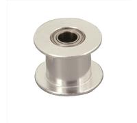 Qinlu-Wheel 2GT 16T 20 Tooth Idler With Bearings Bore 15mm GT2 Timing Pulley Belt Width 6 9 10 15mm Regulating Wheel 3D Printer Parts, Transmisión suave(16T No teeth- 1pc,Width- 15mm)