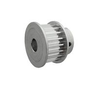 Qinlu-Wheel Polea de correa dentada HTD 5M 60 dientes 20 dientes 5 6 8 10 12 14 15 19 20 24 mm Reducción 3:1/1:3 Ancho 15 mm for accesorios de impresora 3D, Transmisión suave(20T-14mm,60T-22mm)