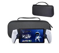 QINOUK Funda para Sony Playstation Portal, [Shockproof], Funda Protectora Rígida Case, Funda de Transporte para Sony Playstation Portal-Negro