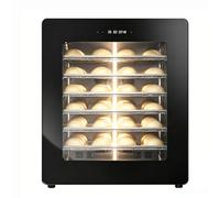 QINPI Armario De Fermentación Profesional 100l, Levadora De Pan De 6 Niveles De Acero Inoxidable, Yogurtera E Incubadora con Control De Temperatura Y Humedad, Tamaño De Bandeja: 480 × 340 Mm