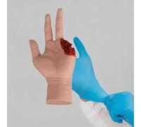 QINPI Modelo de Trauma de Mano, Modelo hemostático de Trauma de Silicona Reutilizable, para el Control de hemorragias y la formación médica