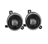 QINSHU 2 X Para A6 S6 Para C6 4F Para Estate Para Sedán Para SLine 2009-2011 Conjunto Faros Antiniebla LED Canbus 30W H11 Luces Antiniebla(Fog Light and Wire B)