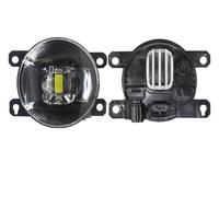 QINSHU 2 X Para Land Para Rover Para Discovery 4 LR4 SUV LA 2009-2016 Faros Antiniebla LED H11 Luces Antiniebla(Amarillo)