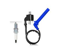 QINSHU Bobinas Encendido Motor para Polaris para Predator 500 2003 2004 2005 2006 2007 para Outlaw 500 2006 2007 Bobina Encendido Motocicleta Bujía Y Tapa OEM 3088053 3088054 Encendido Motocicleta