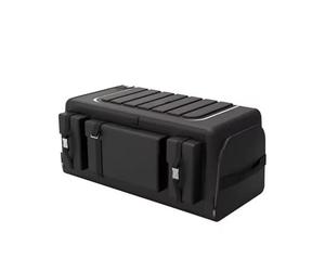 QINSHU Cubiertas Carga Automóviles Organizador Almacenamiento Maletero Coche Tapa Caja Universal 70L Plegable Tela Oxford Pantalla Retráctil(70L)