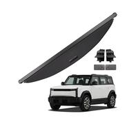 QINSHU Cubiertas Carga Automóviles para Chery para Jaecoo 6 2025 + Cubierta Retráctil Carga Maletero Estante Paquetes Escudo Impermeable Privacidad Pantalla Retráctil(Canvas)