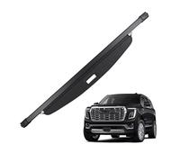 QINSHU Cubiertas Carga Automóviles para Chevrolet para Tahoe para GMC para Yukon 2021-2024 Cubierta Carga Maletero Retráctil Estante Paquetes Escudo Impermeable Pantalla Retráctil(Fibra de Carbon)