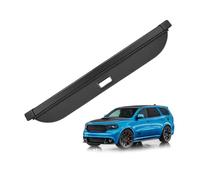 QINSHU Cubiertas Carga Automóviles para Dodge para Durango 2011-2025 Cubierta Carga Maletero Retráctil Estante Paquete Escudo Impermeable Privacidad Pantalla Retráctil(Leather)