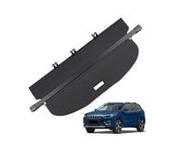 QINSHU Cubiertas Carga Automóviles para Jeep para Cherokee 2014-2023 Cubierta Carga Maletero Retráctil Paquete Estante Impermeable Escudo Privacidad Pantalla Retráctil(2014-2018 Canvas)
