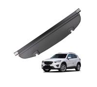 QINSHU Cubiertas Carga Automóviles para Mazda para CX-5 2013 2014 2015 2016 Cubierta Carga Maletero Retráctil Estante Paquetes Escudo Anti-Peeping Privacidad Pantalla Retráctil(Leather)