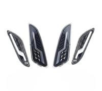 QINSHU Delantero Faro Adicional para Piaggio para para Vespa para Elettrica para Sprint para Primavera 50/125/150 LED Indicador Señal Giro Delantero Trasero Luz Circulación Diurna