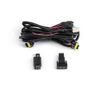 QINSHU Faros Antiniebla LED Para Mitsubishi L200 KB Para Outlancer Para Pajero Para Galant Para Colt Para ASX 8000 Lm 30 W 12 V Luces Antiniebla(Wires Switch Only)