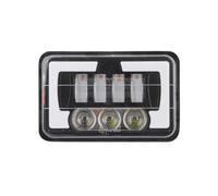 QINSHU Kit Faros LED Para Motocicleta Para Suzuki Para DR 650 Para DRZ-400 Con Soporte Y Accesorios Repuesto Faro Delantero Moto Focos(C)