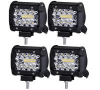 QINSHU luz conducción Para Jeep Camión Barco ATV UTV Coche LED Pod Punto Luz Inundación Para Combo Conducción Antiniebla 4x4 Luces Todoterreno Lámpara Trabajo