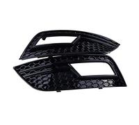 QINSHU Marco Faros Antiniebla Parachoques Delantero Parrilla Inferior Cubierta Bisel Para A4 Para B8 Facelift 2013-2015 2016 Luces Antiniebla(Fog lamp cover1 Pair)