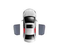 QINSHU para Chevrolet para Malibu V400 2016-2023 MK9 Coche Magnético Marco para Parabrisas Delantero Cortina Ventana Lateral Trasera Parasol Escudo Parasol Ventanas