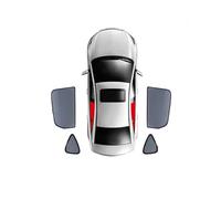 QINSHU para Jaguar para F-Pace para FPACE 2016-2022 Coche Magnético Marco De Parabrisas Delantero Y Trasero Cortinas Parasol Parasol Ventanas