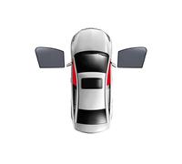 QINSHU para VW para Touareg GR 2018-2024 Coche Magnético Parabrisas Delantero Marco Cortina Trasera Ventana Lateral Parasol Escudo Parasol Ventanas
